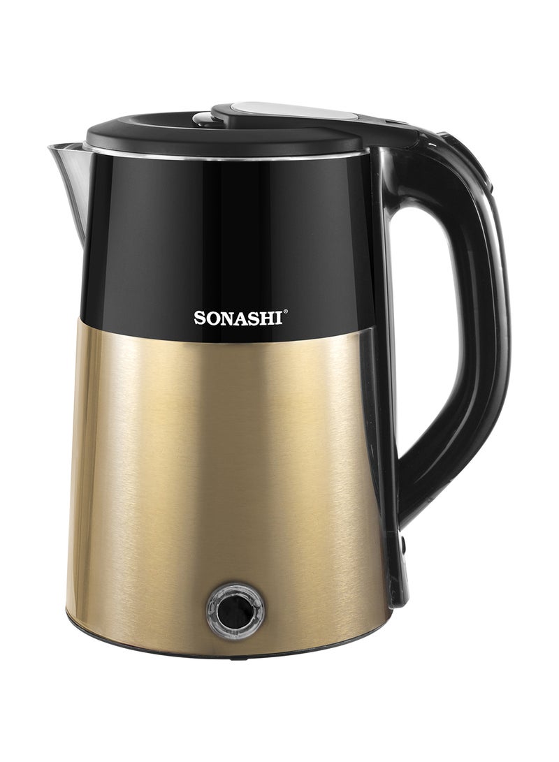 Stainless Steel Cordless Kettle 1.8 L 2200 W SKT-1803 Red