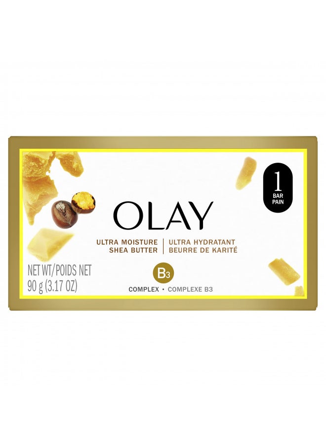 Olay Ultra Moisture Outlast Beauty Bar Soap with Shea Butter - 3.17 oz