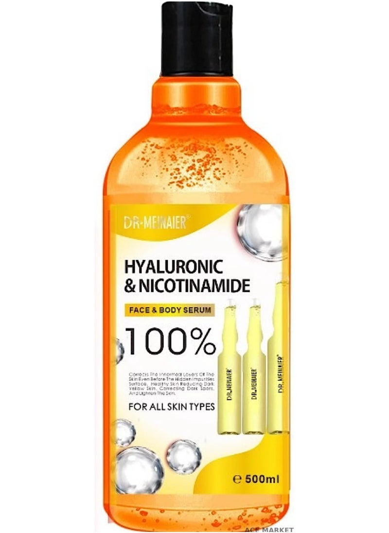 Dr. Meinaier hyaluronic & nicotinamide 500ml