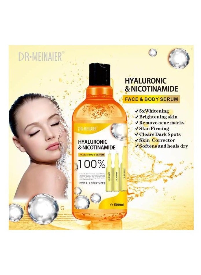 Dr. Meinaier hyaluronic & nicotinamide 500ml