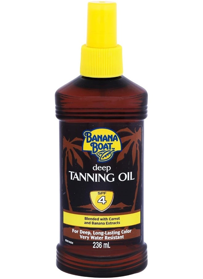 236 Ml Tanning Oil Spf 4