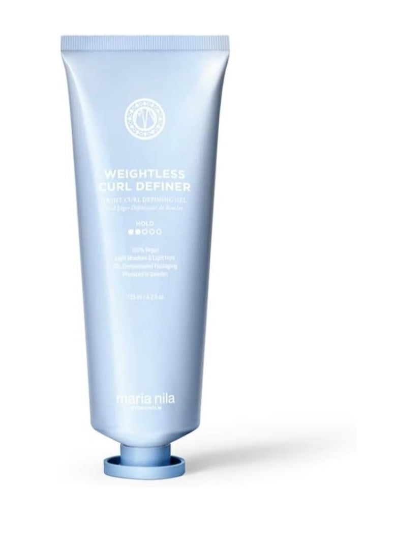 Coils and Curls Styling Gel Weightless Curl Definer 125 ml Light Hold For Curly and Wavy Hair Sha butter for Soft and Frizz Free Hair 100 Vegan