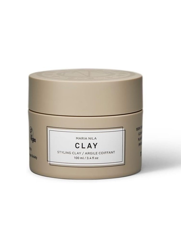 Hair Wax Clay 100 ml Hold 3 5 For all Hairstyles Defining Wax Gives Matte Texture 100 Vegan and Sulfate Paraben free