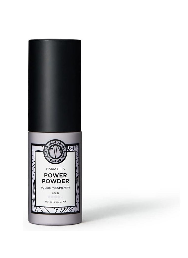 Power Powder For Thicker High Volume Hair Silica Silyate adds Texture to the Hair 100 Vegan and Sulfate Paraben free