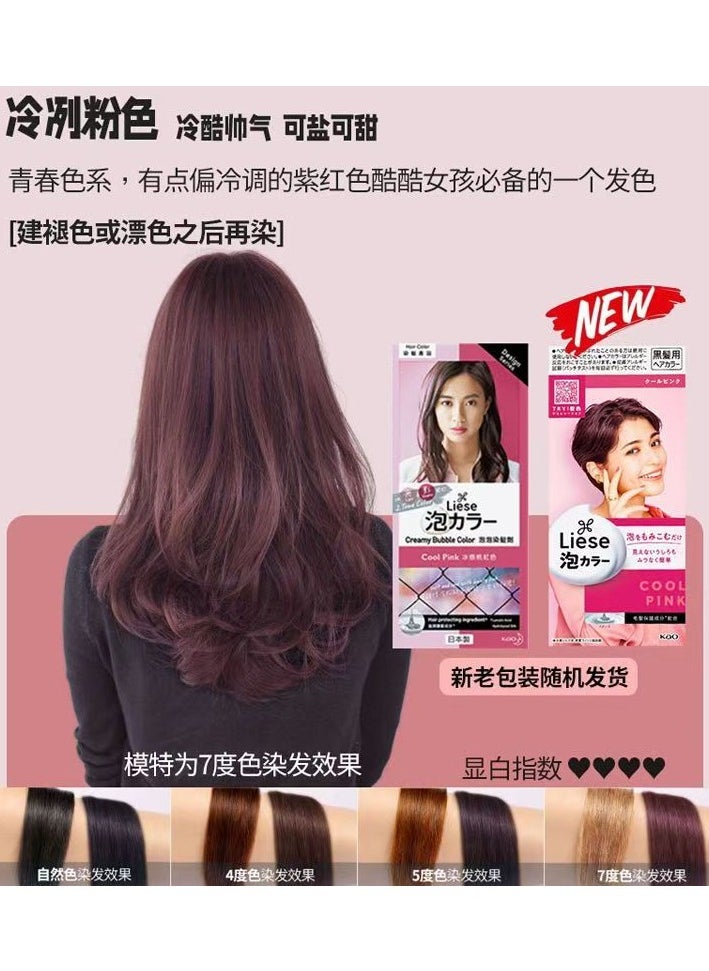 Liese Bubble Hair Colour ,Cool Pink