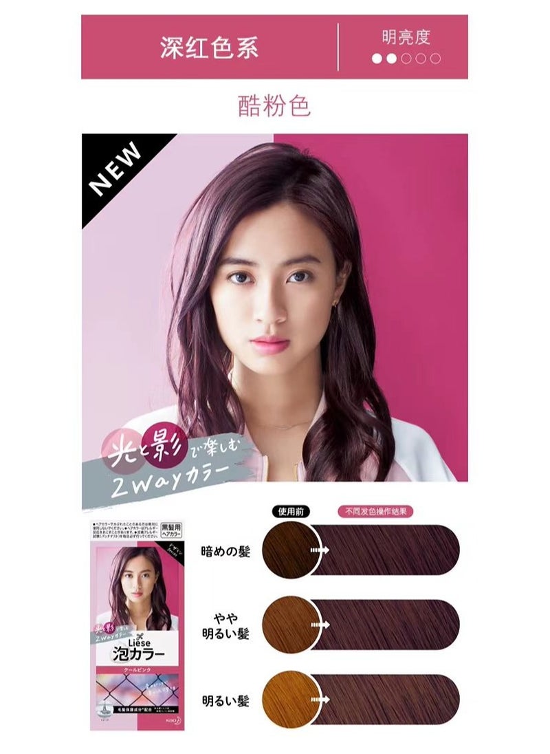 Liese Bubble Hair Colour ,Cool Pink