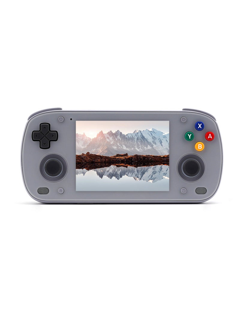 Retroid Pocket MINI Portable Retro Console Android 6GB/128GB Adreno 650 WiFi Bluetooth 3D illuminated hall sticks 3.7 inch AMOLED touchscreen Type C OTG connection  4,000mah 27W fast charge Built-in official OTA (Grey)