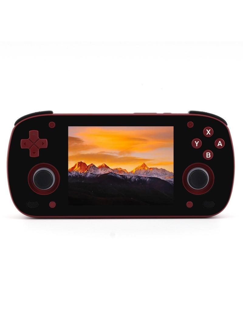 Retroid Pocket MINI Portable Retro Console Android 6GB/128GB Adreno 650 WiFi Bluetooth 3D illuminated hall sticks 3.7 inch AMOLED touchscreen Type C OTG connection  4,000mah 27W fast charge Built-in official OTA (Red)