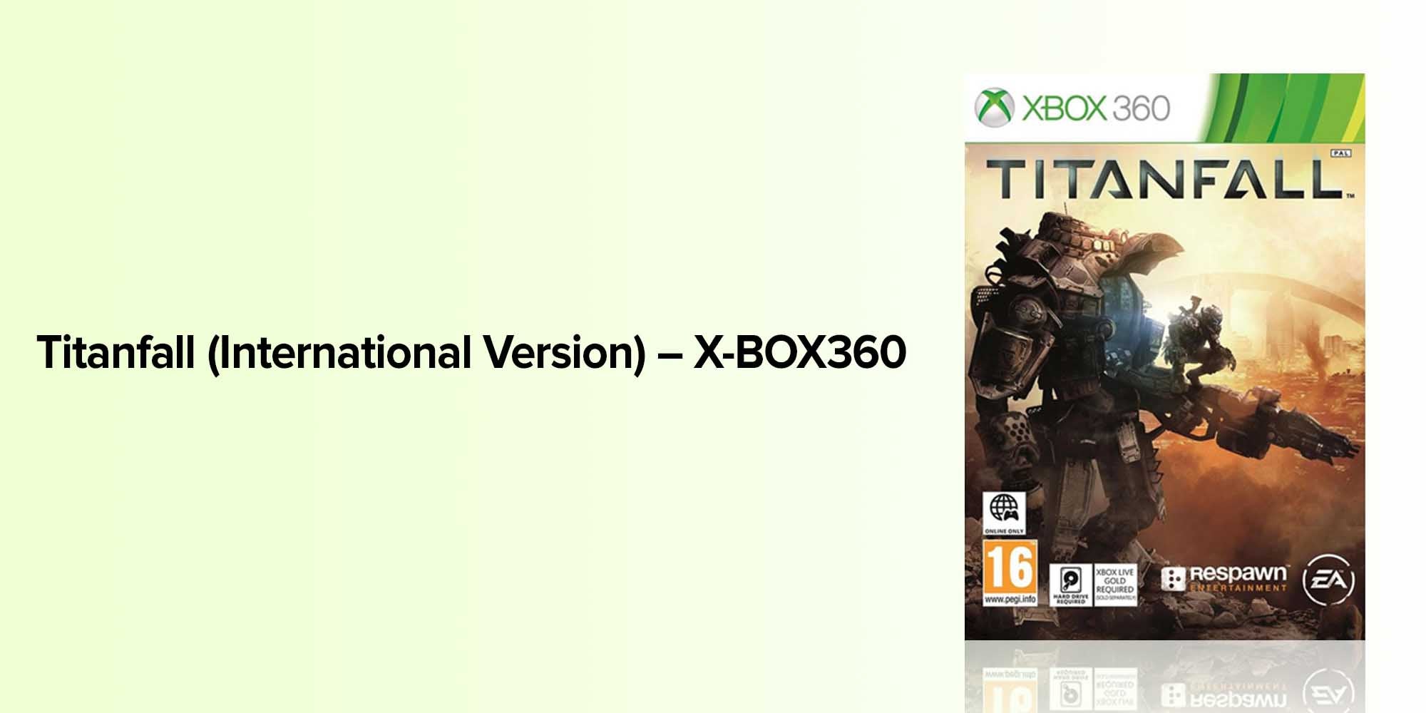 Titanfall (Intl Version) - Action & Shooter - Xbox 360