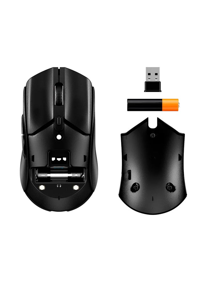 Pulsefire Haste 2 Core Wireless Gaming Mouse – 12,000 DPI, 6 Buttons, TTC Gold Switches, 1,000Hz Polling, LED RGB, Dual Wireless (2.4GHz/Bluetooth), 70g, 100-Hour Battery, Symmetrical Shape, NGENUITY Customization, NVIDIA Reflex Compatible | 8R2E6AA