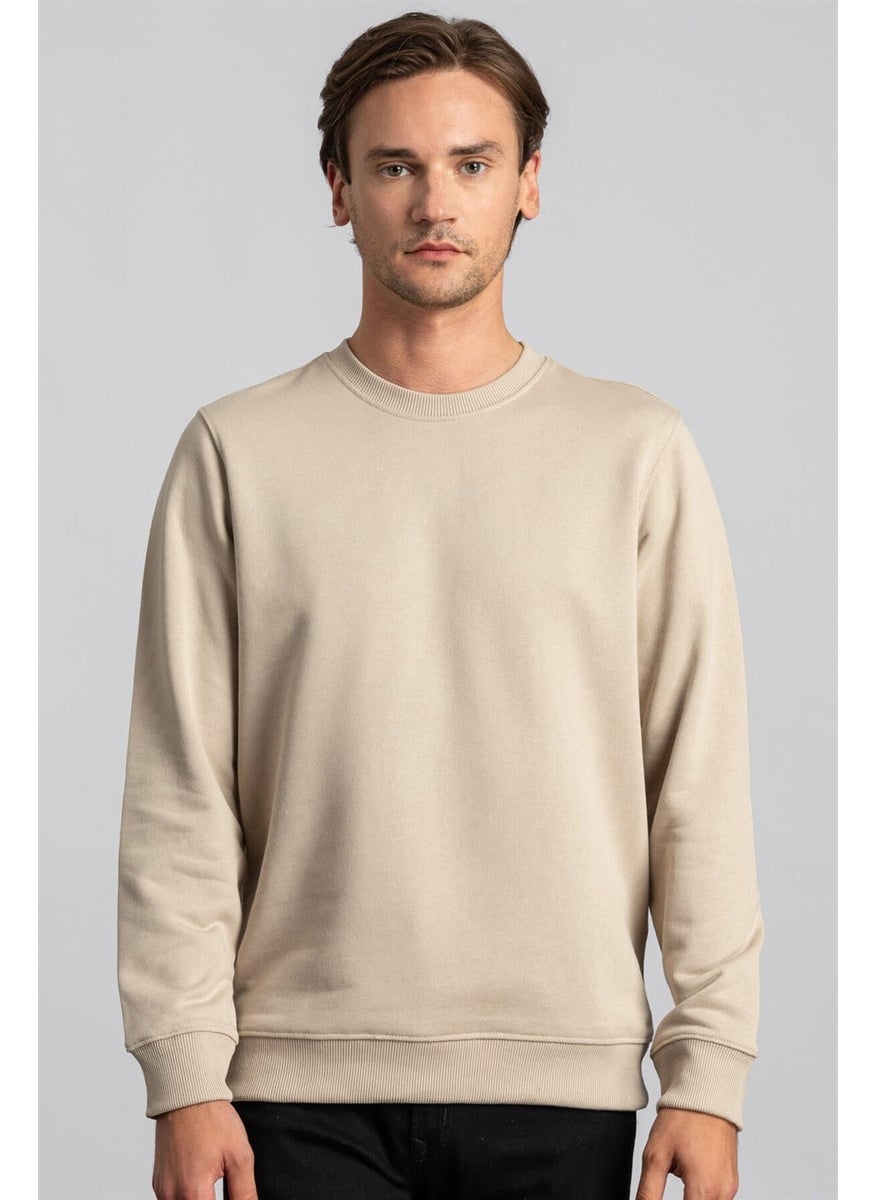 Crew Neck Basic Unisex Sweatshirt