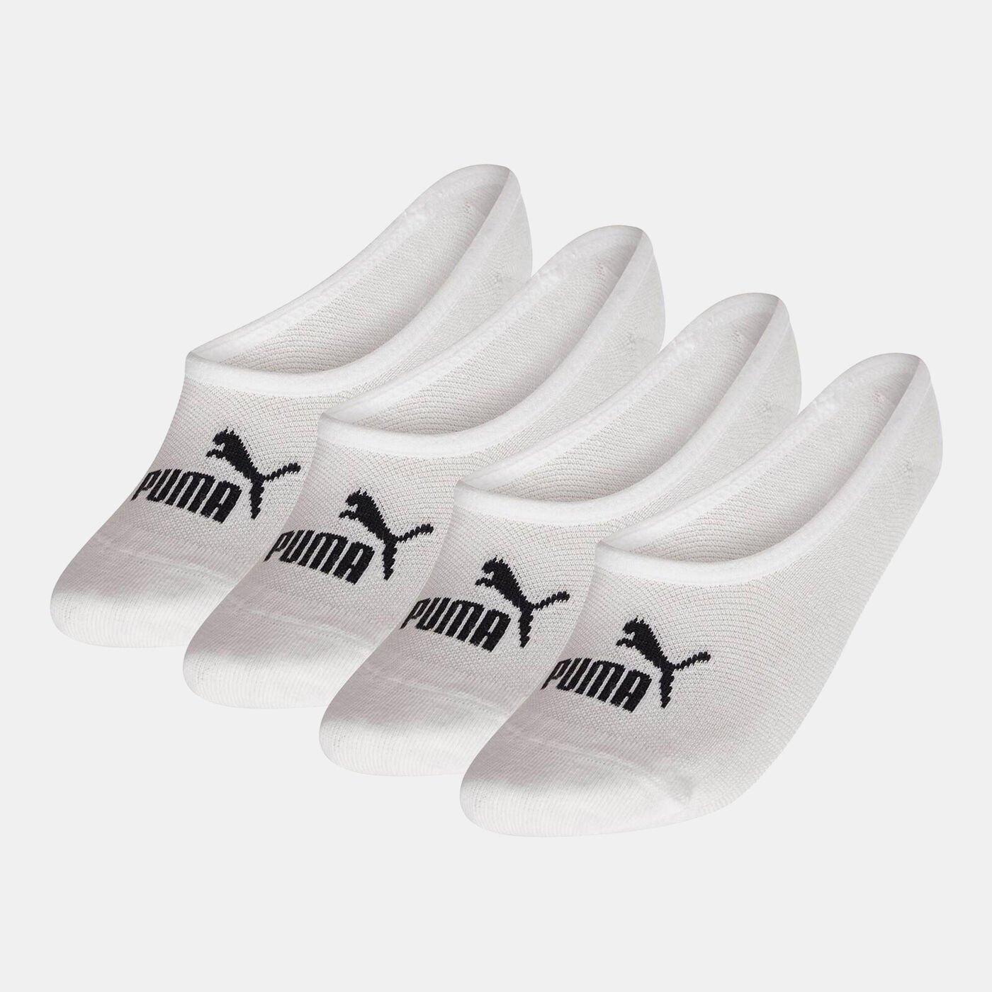 Logo Footie No-Show Socks (4 Pairs)