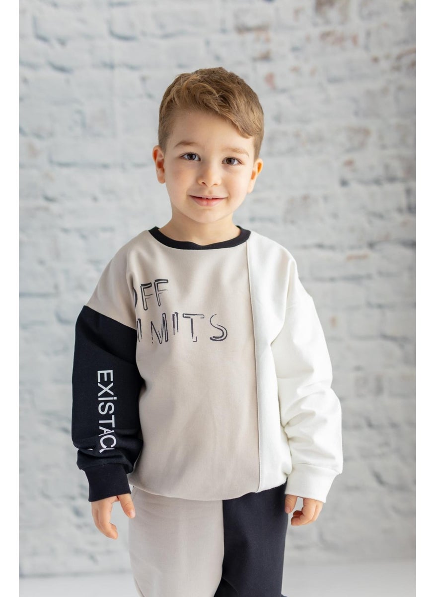 Boy Off Limits Printed Sweatshirt