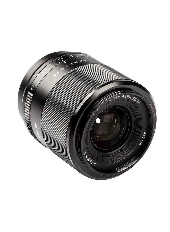 24mm F1.8 f/1.8 FE Full-Frame Autofocus Lens Compatible with Sony E-Mount Camera A5100 A6600 A6500 A6400 A6300 A6000 a7R4 A7III A7S2 A7III A7RII A7II A7S A7R A7 A7RIV A7RIII A7SIII