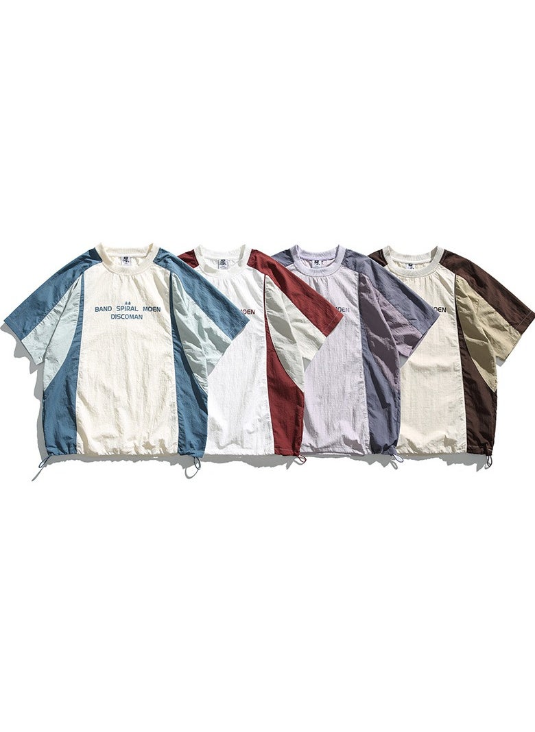 New Men's Casual T-shirt With Short Sleeves