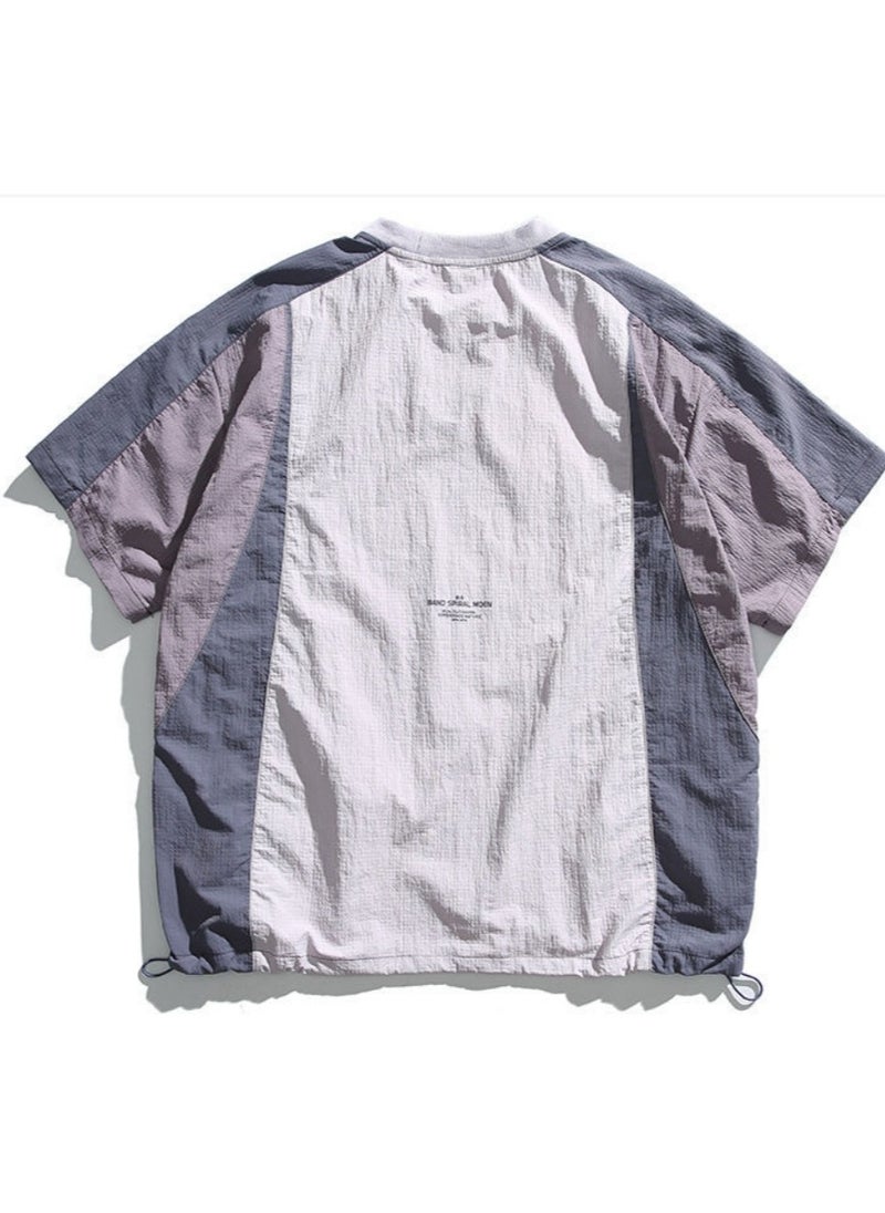 New Men's Casual T-shirt With Short Sleeves