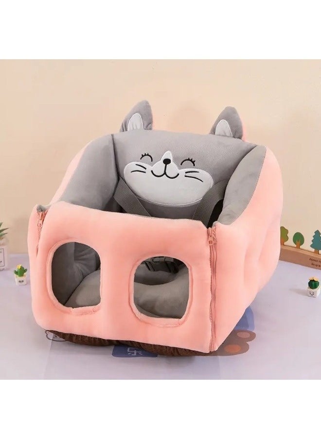 Baby Comfortable Posture Support Sofa Plush Soft Animal Shaped Baby Dining Learning Chair