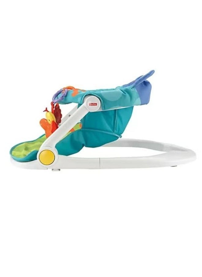 Frog design baby foldable floor seat