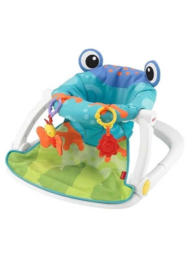 Frog design baby foldable floor seat