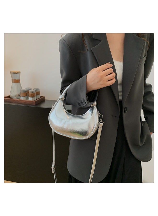 Women's Color Match Shoulder Handbag - Versatile & Stylish Bag for Office, Errands & Nights Out