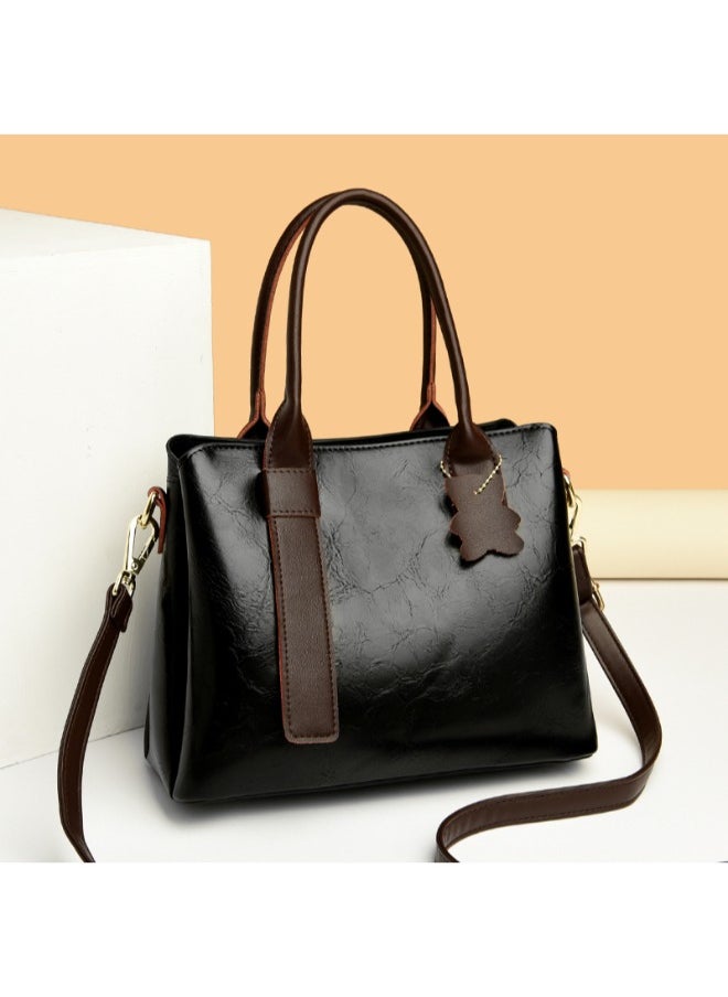 Vintage Large Capacity Fashion Handbag - Timeless & Versatile Shoulder Bag for Women’s Style