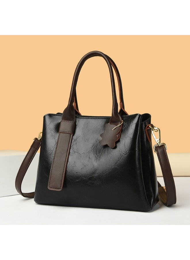 Vintage Large Capacity Fashion Handbag - Timeless & Versatile Shoulder Bag for Women’s Style