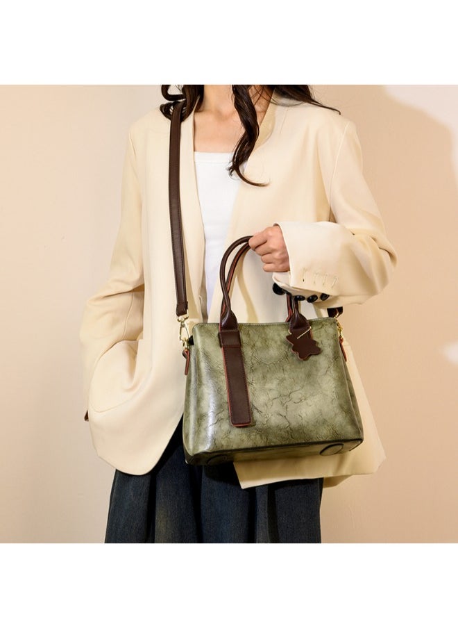 Vintage Large Capacity Fashion Handbag - Timeless & Versatile Shoulder Bag for Women’s Style