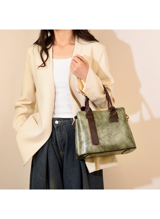 Vintage Large Capacity Fashion Handbag - Timeless & Versatile Shoulder Bag for Women’s Style