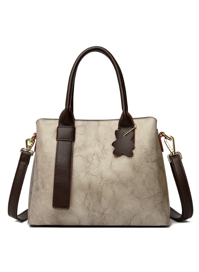 Vintage Large Capacity Fashion Handbag - Timeless & Versatile Shoulder Bag for Women’s Style