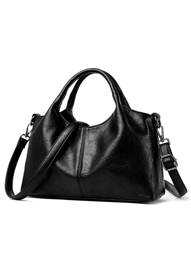 Luxurious PU Leather Tote Bags - Stylish & Spacious Handbags with Adjustable Strap for Women On-the-Go