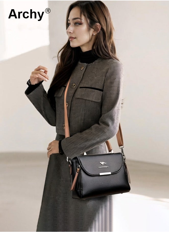 Women Shoulder Crossbody Bag Large Capacity Compact and Exquisite Women Handbag