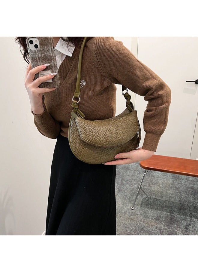 High-End PU Leather Bag - Stylish & Practical Retro-Inspired Shoulder Bag for Women