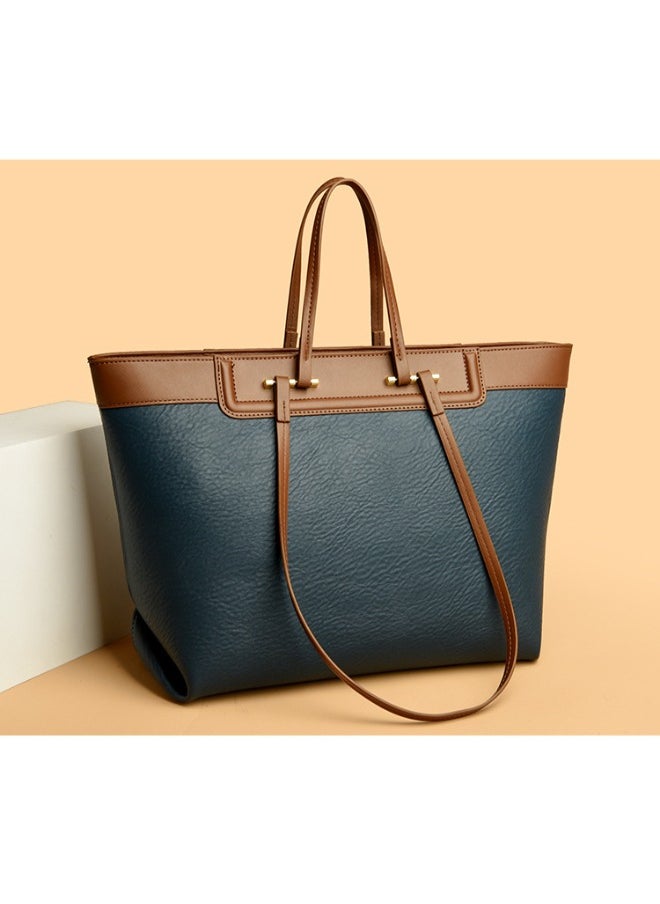 Elegant PU Leather Tote Bag for Women - Versatile Handbag for Office, Errands, & Night Out