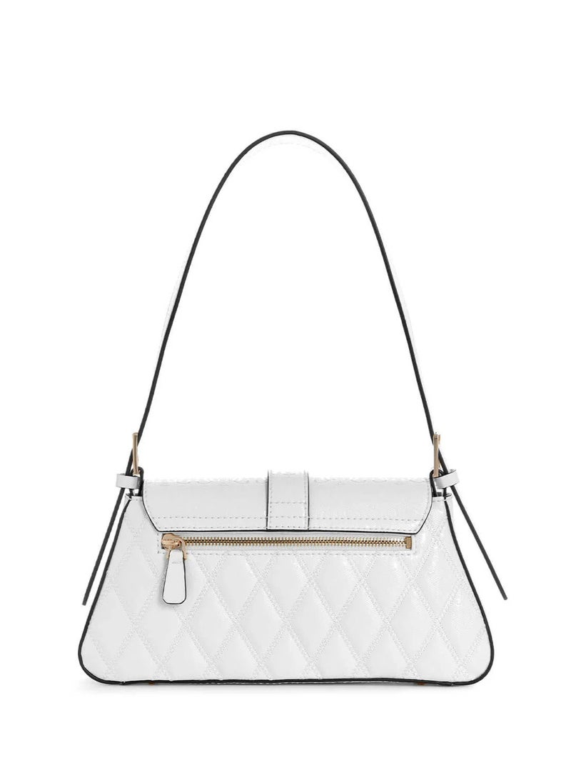 White Logo Adi Shoulder Bag L: 29 W: 5 H: 14cm GG930618  G shine PU