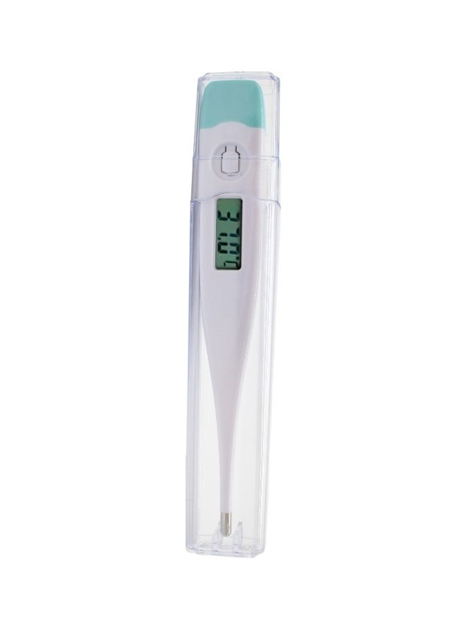 Digital Thermometer with Fast 60-Second Reading, Accurate ±0.1°C/±0.2°F, Easy-to-Read LCD Display, Beeping Sound Alarm, Suitable for Oral, Rectal, and Armpit Use - Ideal for Health-Conscious Individuals, Parents, Healthcare and Medical Professionals