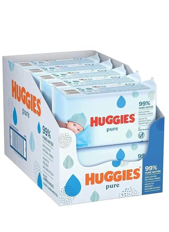 huggies HUGGIES PURE BABY WIPES