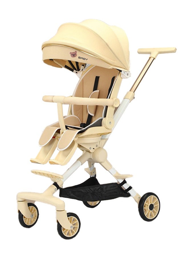 Baby Travel Stroller Foldable Infant Stroller Stroller for Babies with 360°Swivel Seat