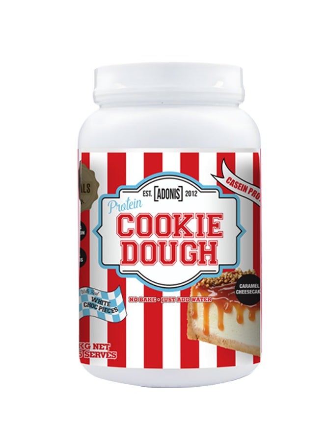 Adonis Cookie Dough Casein Protein Caramel Cheesecake Flavor, 1kg