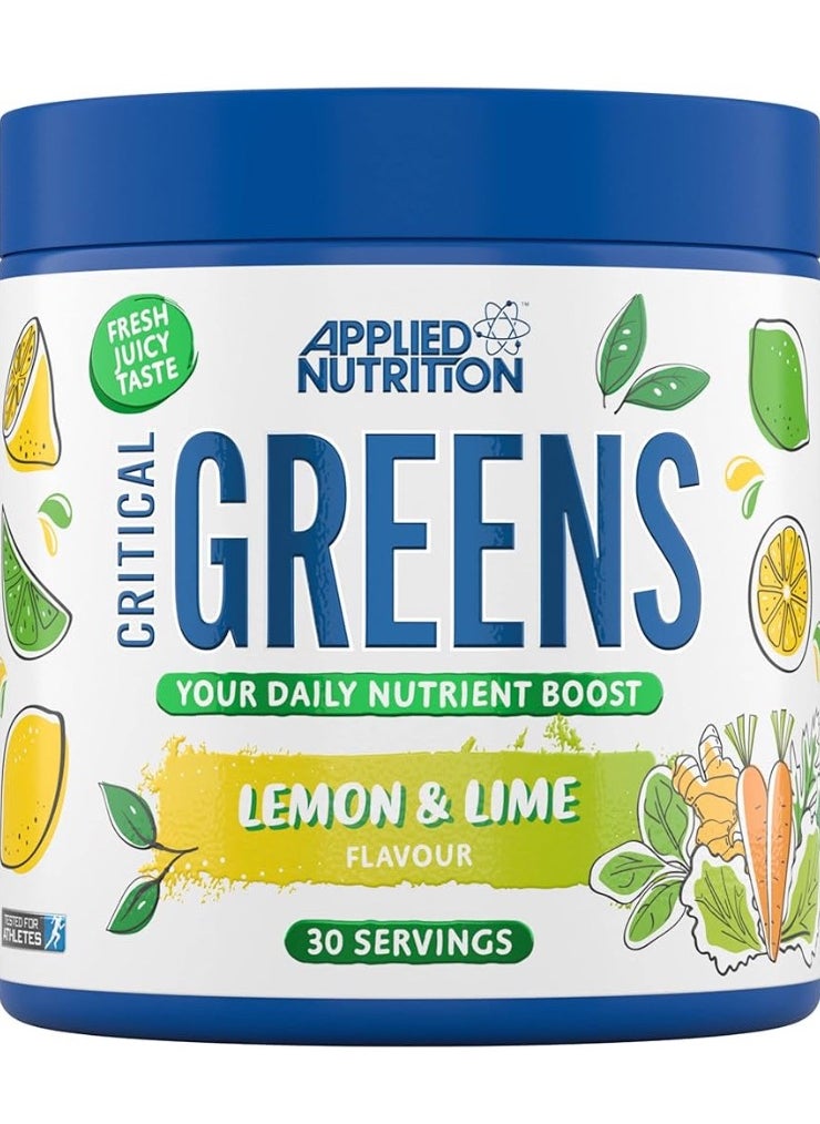 Critical Greens Vegan 150g Lemon Lime, 30 servings