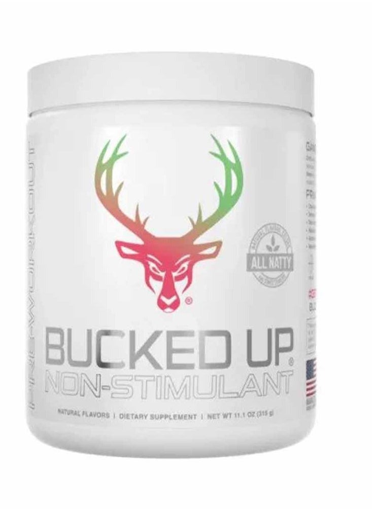 Bucked Up, Pre Workout, Non Stimulant, Strawberry Kiwi Flavor, 30 Servings