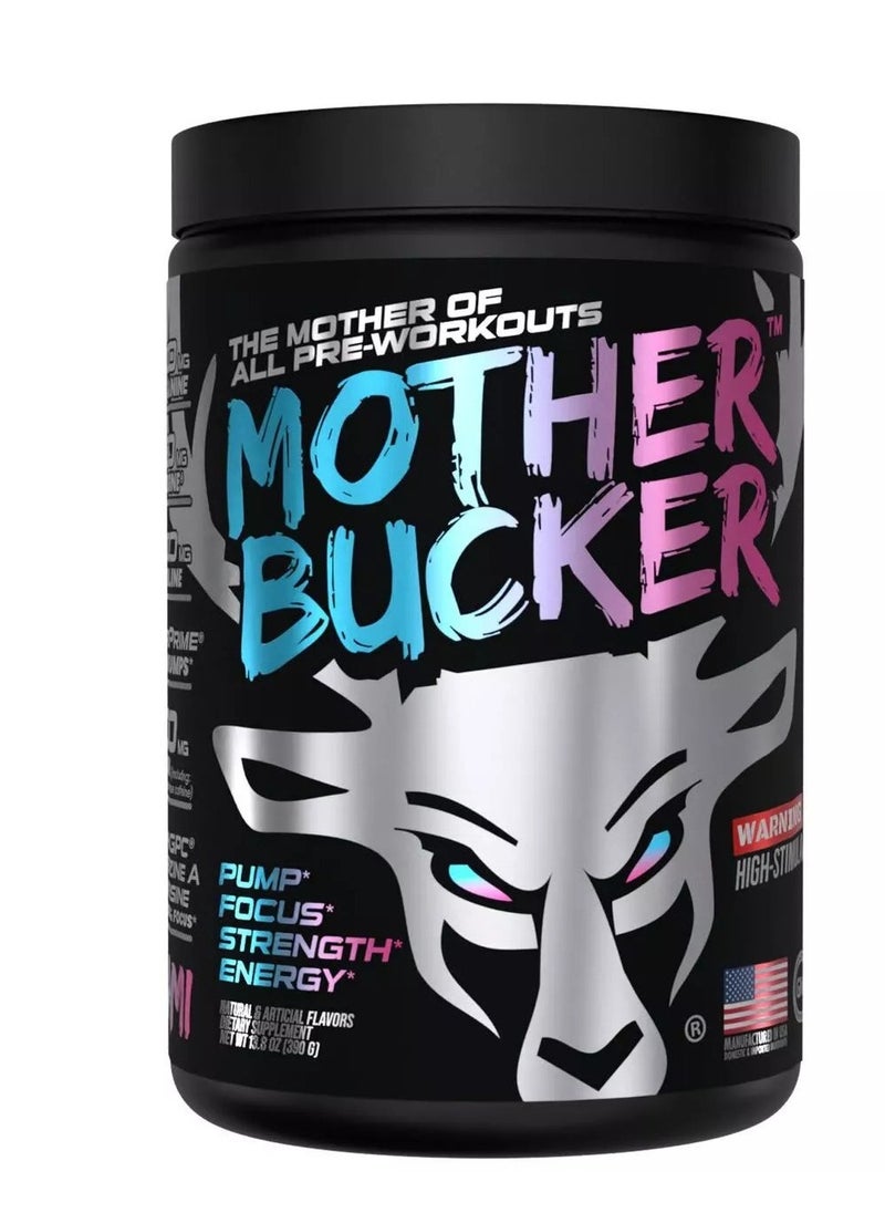 Bucked Up,Das Labs Pre-Workout Mother Bucker 390g ROCKET POP 20 Serving