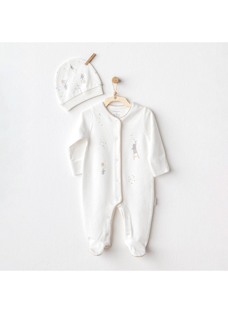 Baby Boy Jumpsuit Romper Hat Set Happy Everyday AC25063