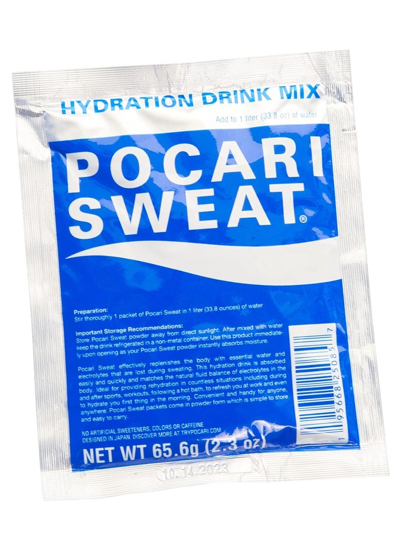 Pocari Sweat Powder, 1 box (65.60g x 5 sachets)