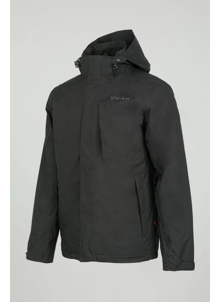 Massif 3in1 Men's Jacket Coat Black MSF3003001