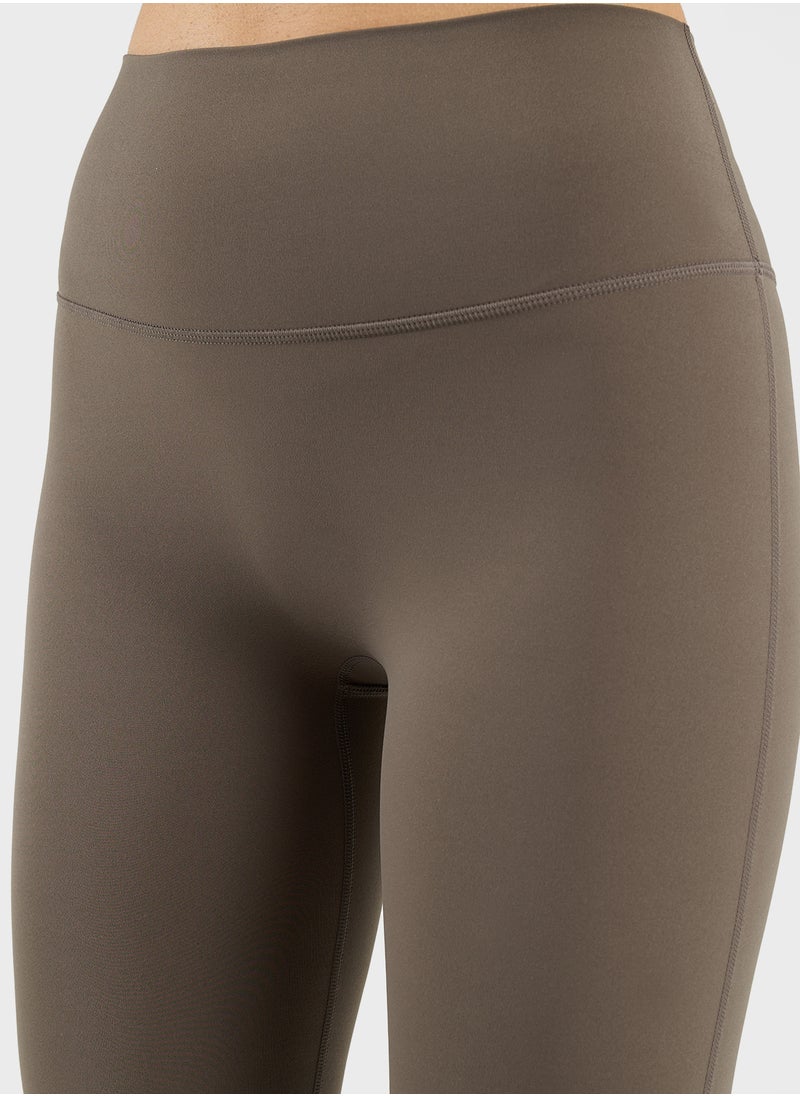 Soft High Rise Flared Leggings