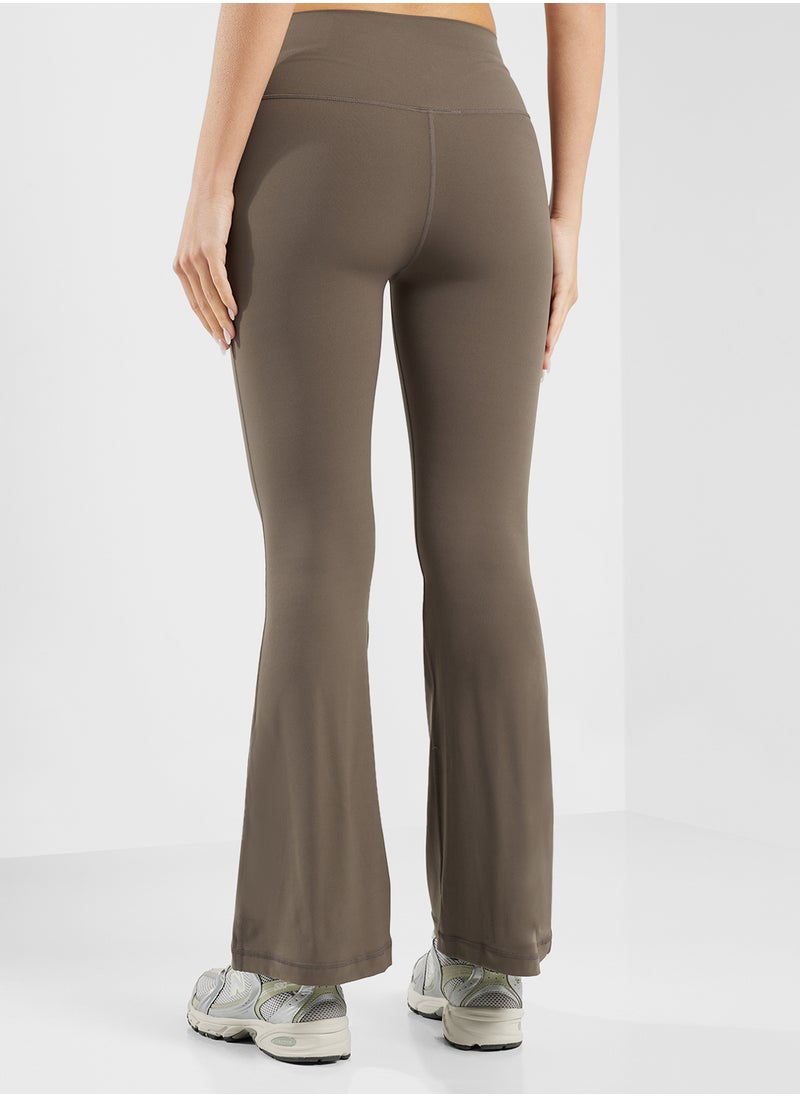 Soft High Rise Flared Leggings