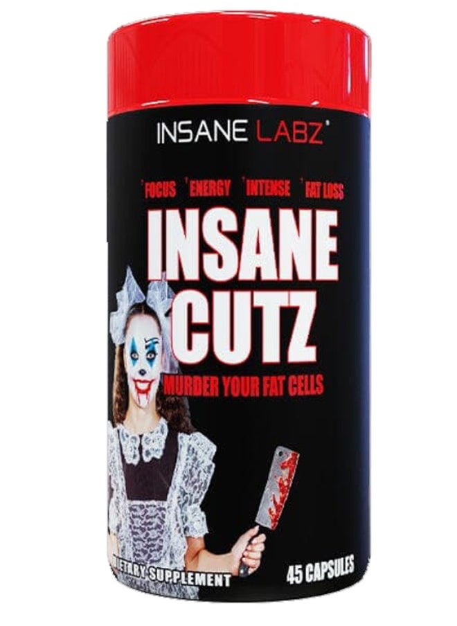 Insane Cutz Intense Fat Burner 45 Capsules