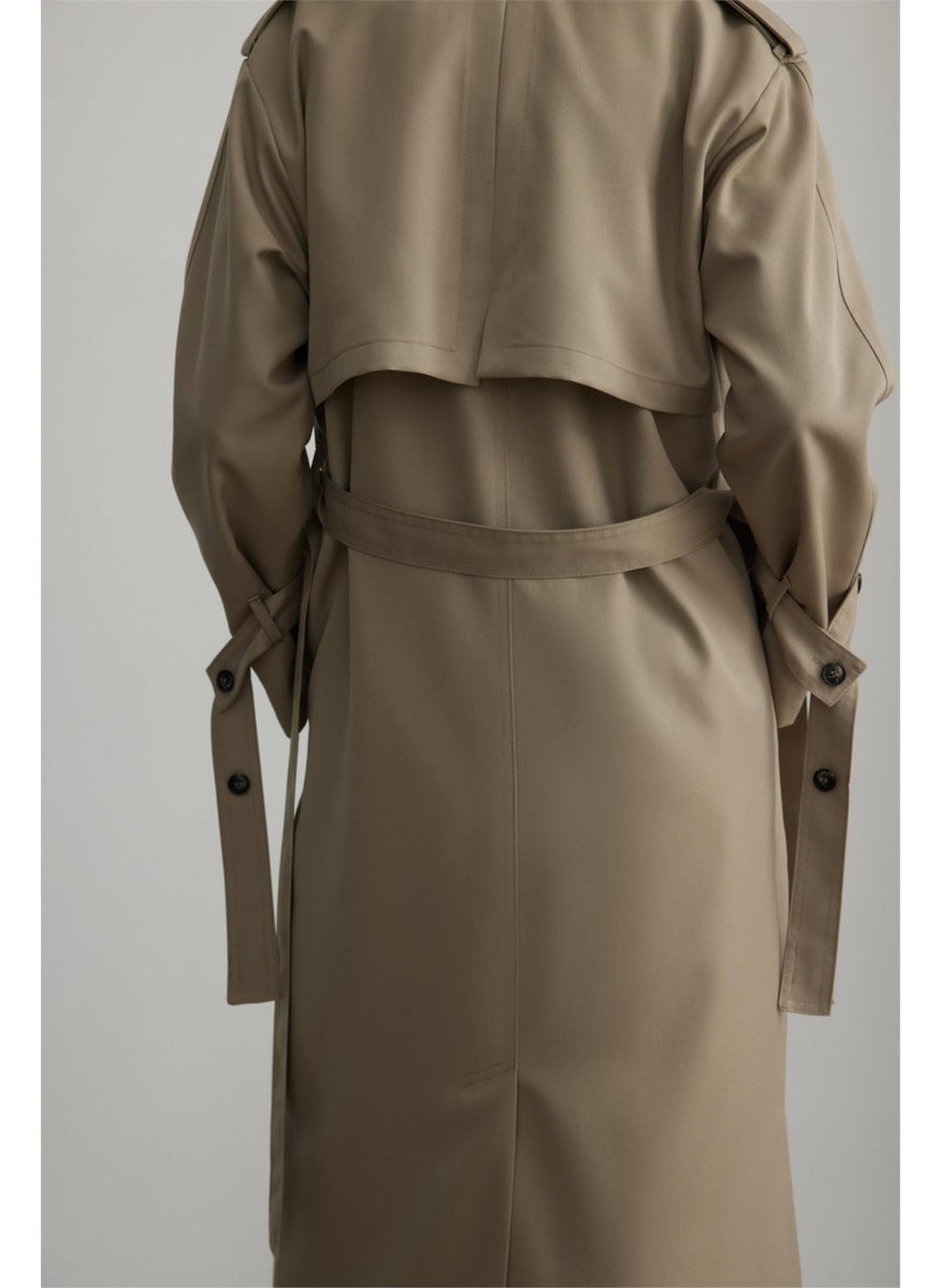 Khaki Re-edition 1980 Trench Coat