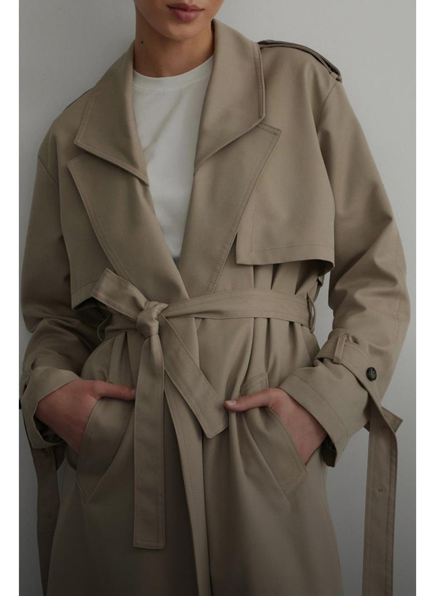 Khaki Re-edition 1980 Trench Coat