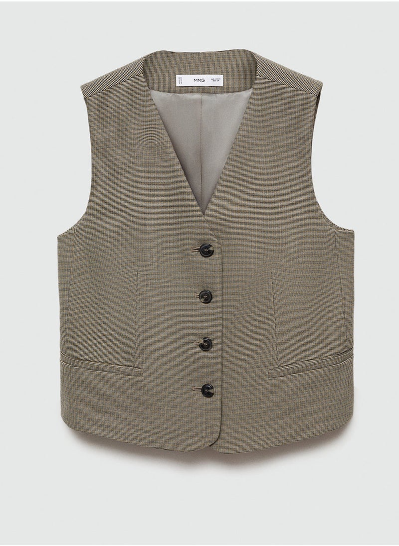 Liam Button Down Waist Coat